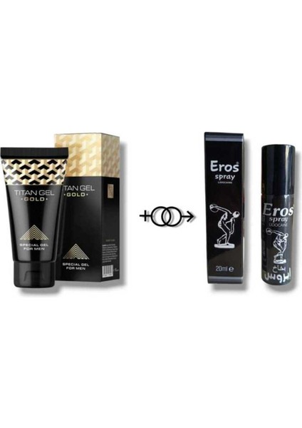 Erkeklere Özel Bakım Kremi - Jel - 50 ml + Sprey