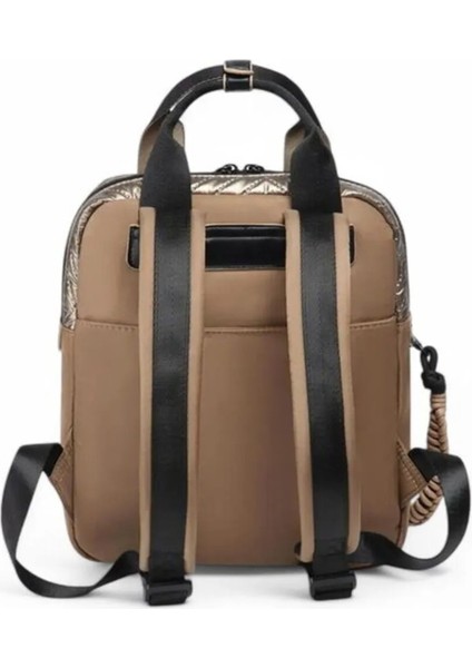 Yumuşak Parlak Kumaş Küçük Boy Askılı Zarif Kadın Sırt Çantası modelleri