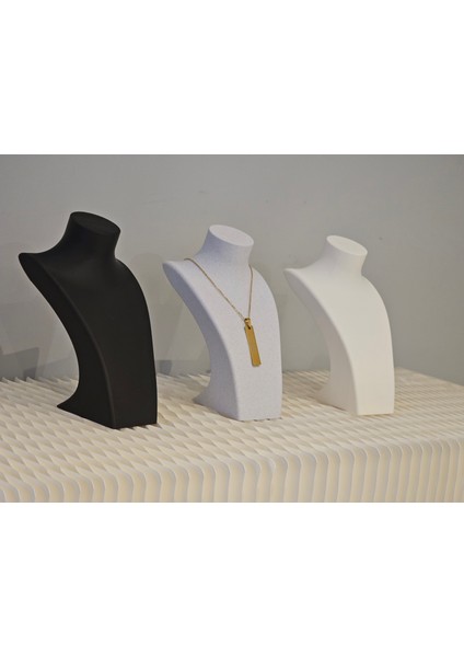 Modern Büst Kolye Standı – Takı Sergileme & Düzenleyici Takılık - Takı Organizeri fırsatları