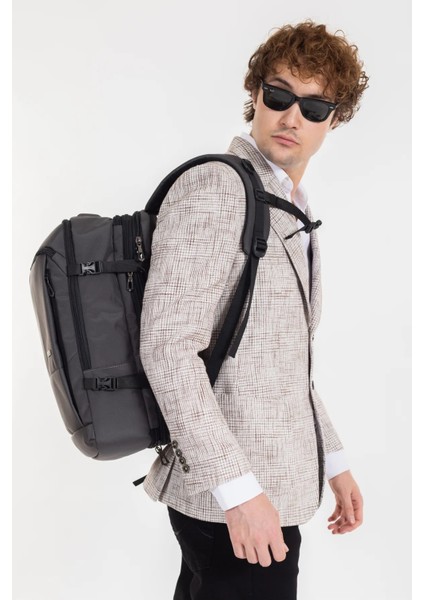 Su Geçirmez Oxford Kumaş, Ortopedik ve Fonksiyonel Körüklü Çanta 15.6 Leptop ve Tablet 10 Gözlü