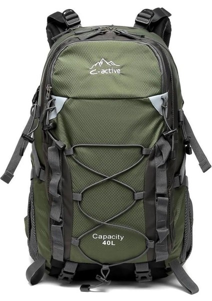 40 Litre Kamp Seyahat Outdoor Dağcı Sırt Çantası Su Geçirmez Yüzey