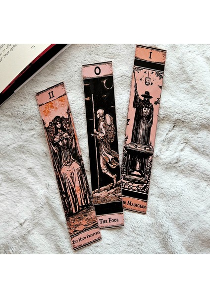 Major Arcana Tarot Seri 2 Kabartmalı Kitap Ayracı 3lü Set fiyatları