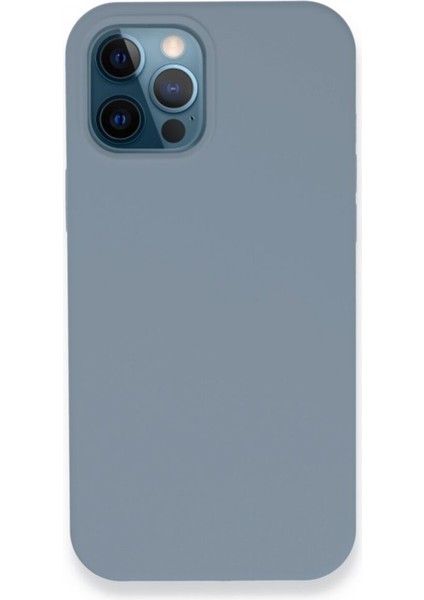 LISINYA192 Iphone 12 Pro Max Kılıf Lansman Legant Silikon - Ürün Rengi : Lila