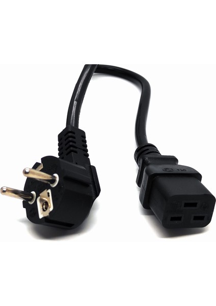 Beek Güç Kablosu, Schuko To C19 1.8 mt H05VV-F 3* 1.5mm2&lt;br&gt; beek Power Cable Schuko To C19 1.8m, H05VV-F 3*1.5mm2