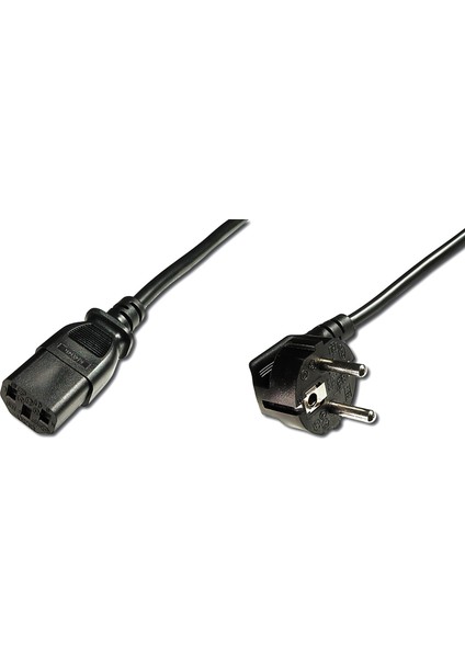 Beek Güç Kablosu, SCHUKO-C13, 2.5 Metre, H05VV F 3x1.5mm Kare&lt;br&gt; beek SCHUKOC13 Power Cable 2.5m, H05VV-F 3*1.5mm2