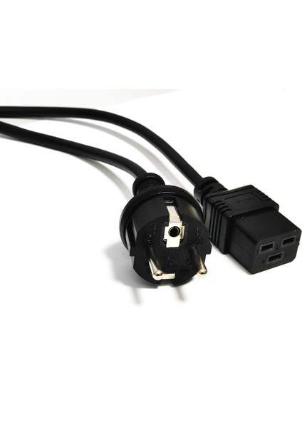 Beek Güç Kablosu, SCHUKO-C19, 3 Metre, 1.00 Mm&lt;br&gt; beek SCHUKO-C19 Power Cable 3m, 1.00 mm