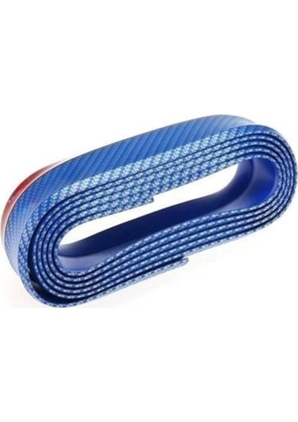 Mavi 2,5 Metre Araba Oto Ön Tampon Koruyucu Kauçuk Pratik Tampon Şerit Bant Döşeme Kiti fiyatları