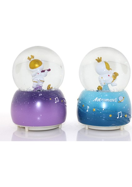 Kar Küresi Püskürtmeli Işıklı Müzikli Küre 16 cm ALK295
