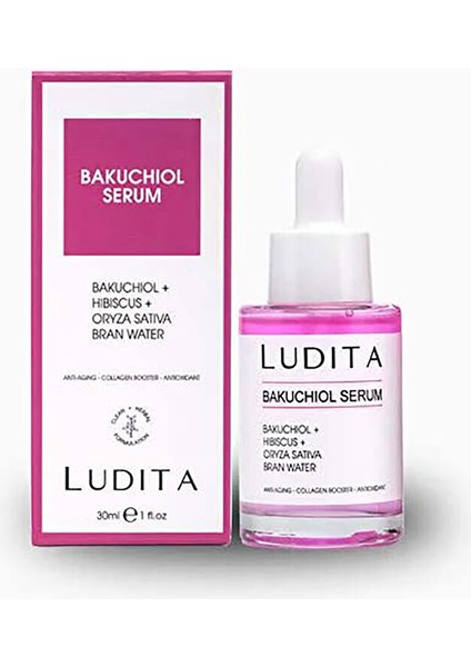 Yaşlanma Karşıtı Bakuchiol + Hibiscus Serum ( Retinol Alternatifi ) 1 Adet