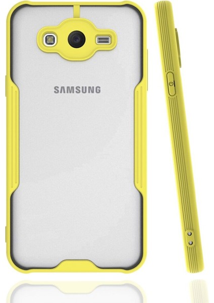 LISINYA192 Samsung Galaxy J7 Kılıf Platin Silikon - Ürün Rengi : Sarı