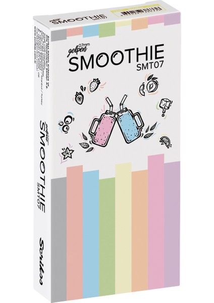 - Wizdesign Smoothıe Jel Kalem 0.7 mm Sari 12'lik Kutu