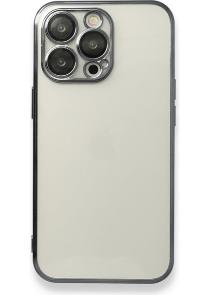 Iphone 14 Pro Max Uyumlu Kılıf Razer Lensli Silikon - Ürün Rengi : Açık Mavi - Lisinya