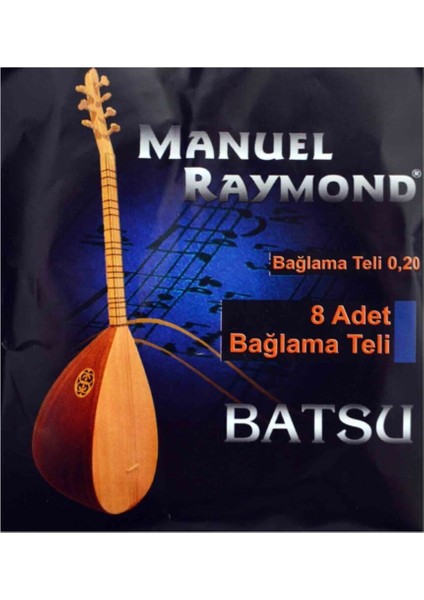 Bağlama Tel Takım 0.20 Batsu