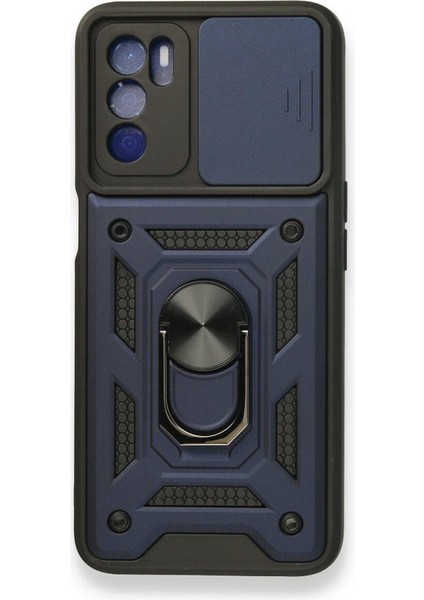 Oppo A16 Kılıf Pars Lens Yüzüklü Silikon - Ürün Rengi : Yeşil - Lisinya modelleri