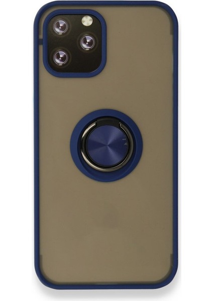 LISINYA192 Iphone 12 Pro Kılıf Montreal Yüzüklü Silikon Kapak - Ürün Rengi : Siyah fırsatları