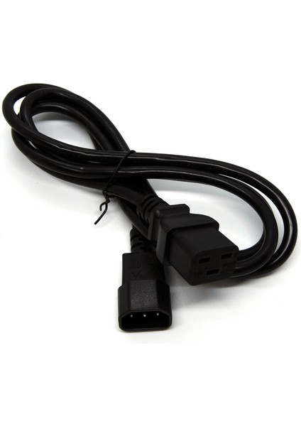 Beek Güç Kablosu, C14 &lt;-&gt; C19, 1.8 Metre, H05VV-F 3*1 5mm Kare&lt;br&gt; beek C14-C19 Power Cable 1.8m, H05VV-F 3*1.5mm2