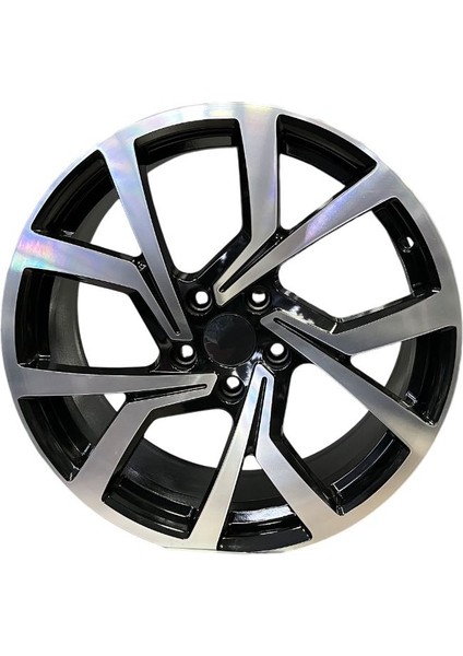 18"inc 5X112 Clupsport Golf Jetta Passat Skoda Caddy A3 Sıfır Jant Takımı (4 Adet Fiyatıdır)