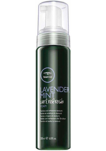 Tea Tree Lavender Mint Curl Refresh Foam 200ML