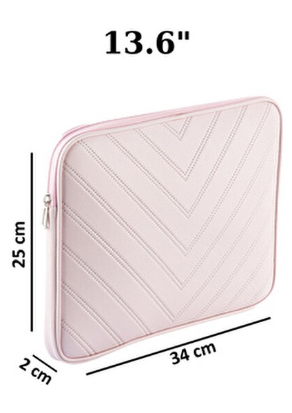 MacBook Air/Pro 13-13.6 Inç Uyumlu Darbeye Karşı Korumalı Laptop Çantası - Suya Dayanıklı Tasarım