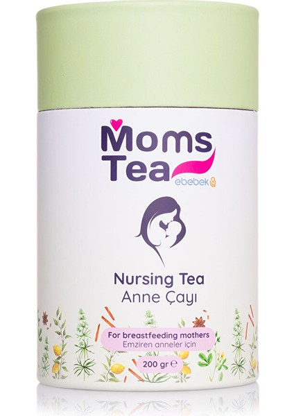 Moms Tea Anne Çayı Emziren Anneler İçin Süt Arttırıcı 200 Gr Şeker İlavesiz