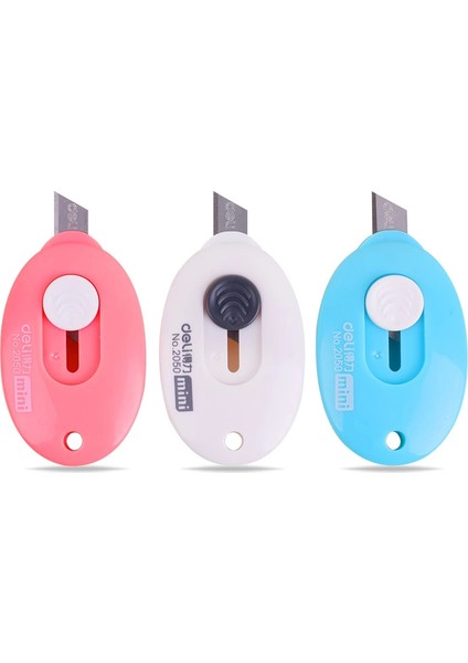 Çelik Bıçaklı Mini Tekli Falçata Maket Bıçağı (4887)