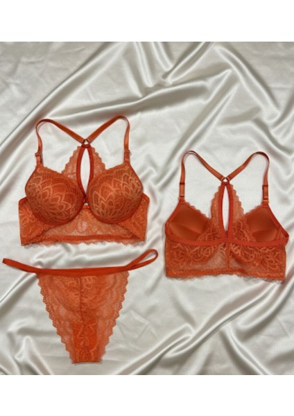Turuncu Iç Giyim Takım