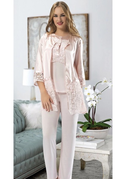 Pudra Penye Pijama Takımı - 1417 fiyatları