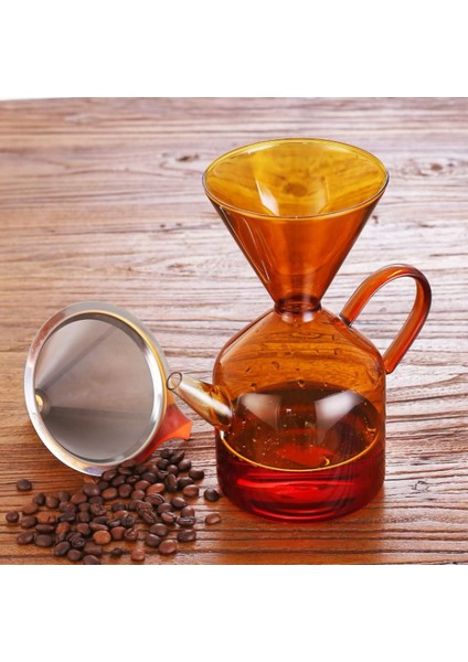 Cam Kahve Demleme Seti