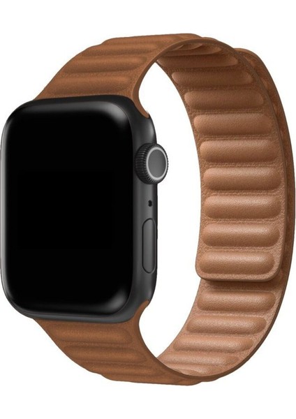 Apple Watch Ultra 49MM Loop Kordon - Ürün Rengi : Kahverengi - Lisinya fiyatları