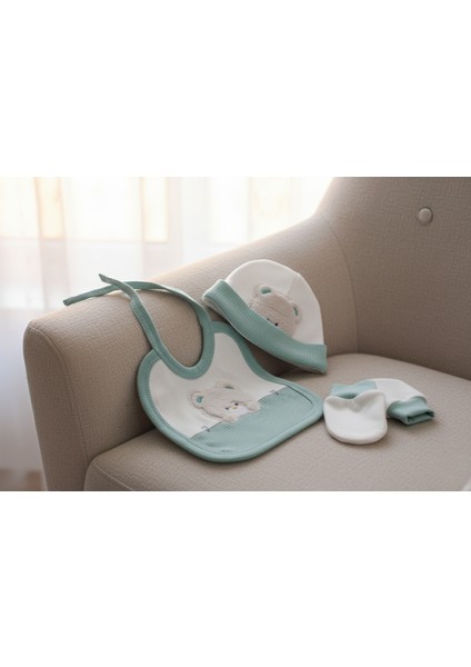 Hastane Çıkışı, Yenidoğan || Kaliteli || Ayıcıklı|| Bebek 5'li Hastane Çıkışı Seti || %100 Pamuk fiyatları