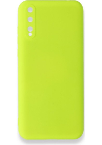 Huawei Y8P Kılıf Nano Içi Kadife Silikon - Ürün Rengi : Turuncu - Lisinya