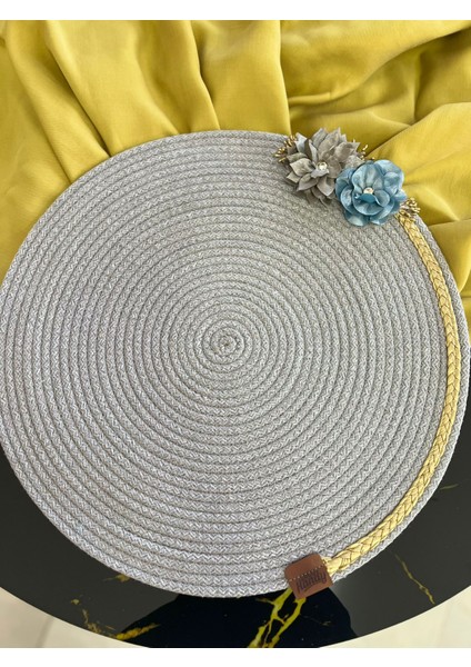 Decohandy 39CM Çiçekli Jüt Örme Supla Amerikan Servis fiyatları