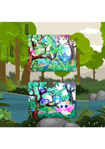 LISINYA247 Baykuş 5+ Keçe Yapboz - 5 Yaş Puzzle fiyatları