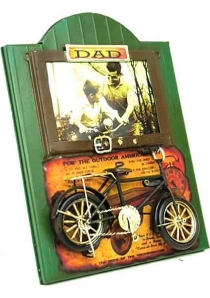 Dekoratif Metal Çerçeve Bisiklet Dekorlu fiyatları