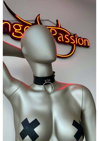 Siyah Deri Tasmabileklik Takım - Ürün Rengi:kırmızı