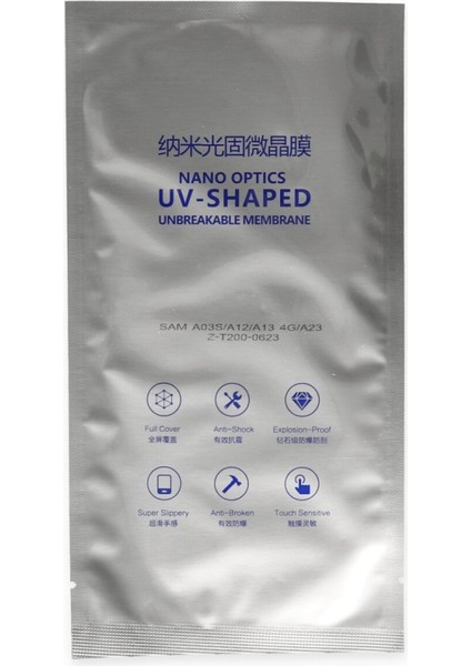 Samsung Galaxy M22 Uv Polymer Nano Ekran Koruyucu - Ürün Rengi : Şeffaf - Lisinya modelleri