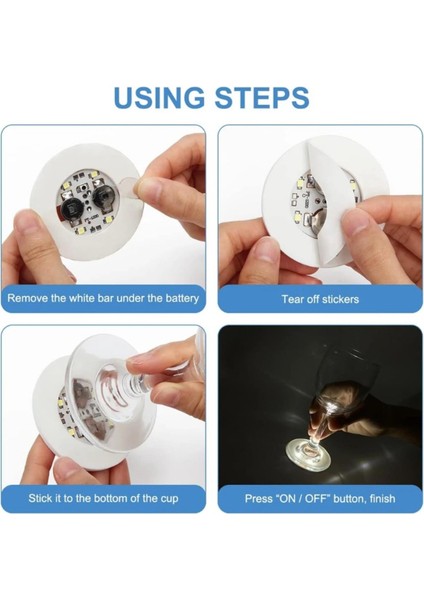 Nargile Altı Yapışkanlı LED Işık modelleri