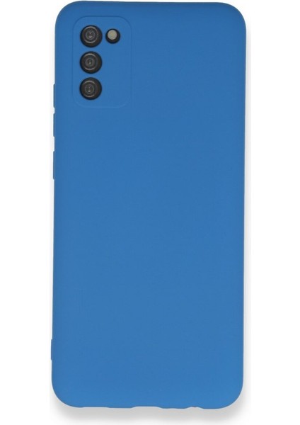 LISINYA192 Samsung Galaxy A02S Kılıf Nano Içi Kadife Silikon - Ürün Rengi : Lacivert modelleri