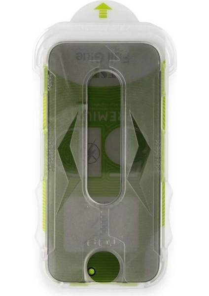 iPhone 16 Pro Magic 5d Hayalet Cam - SIYAH-(5796)