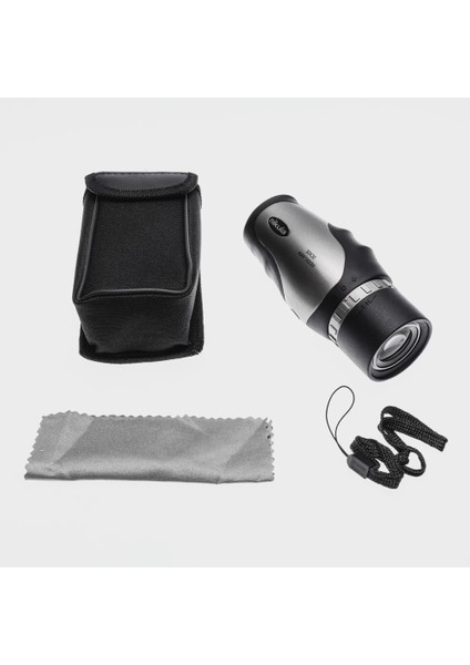 30X30 Tek Gözlü Ayarı Gerektirmeyen Perma Focus Otomatık Netleme Dürbün Gri