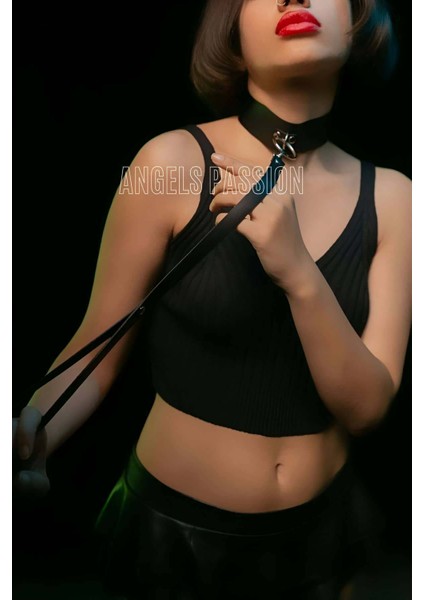 Seksi Deri Tasma - Ürün Rengi:kırmızı fiyatları