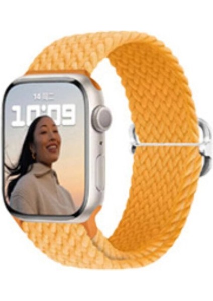 CLZ192 Apple Watch 45MM Star Kordon - Ürün Rengi : Zigzag Yeşil-Siyah