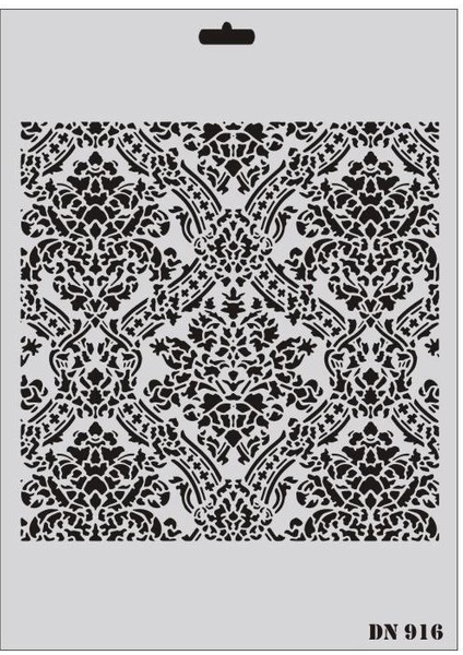 Rich Dantel Seri DN-916 Stencil 35X25 cm