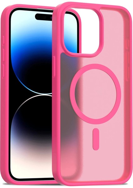 iPhone 15 Pro Jota Magsafe Kapak - ROSE-(5796) fiyatları