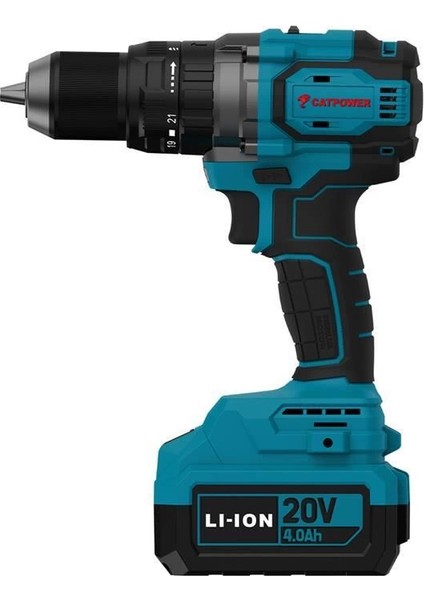 Bfs Cat Power 4212 Akülü Darbeli Vidalama 4,0 Ah Tek Akülü