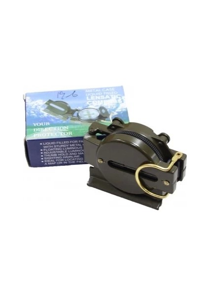Hassas Lensatic Pusula, Amerikan Tarzı, Açık Kamp Yürüyüş Survival Için