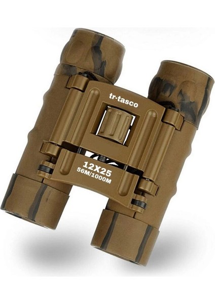Trtasco 12X25 El Dürbünü 1000M/56M Geniş Görüş Alanlı Kamuflaj fiyatları