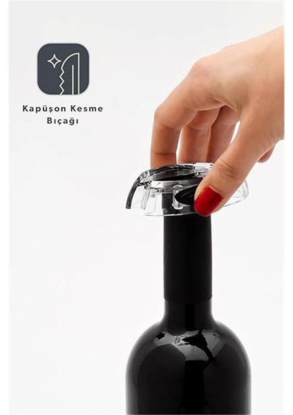 Wine Up 2201H Otomatik Şarap Açacağı (Elektrikli Tirbuşon) fırsatları