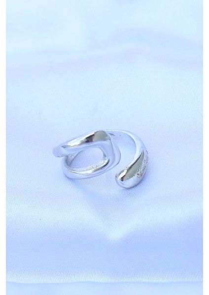 Bfs Pirinç Gümüş Renk Ayarlanabilir Yüzük fiyatları