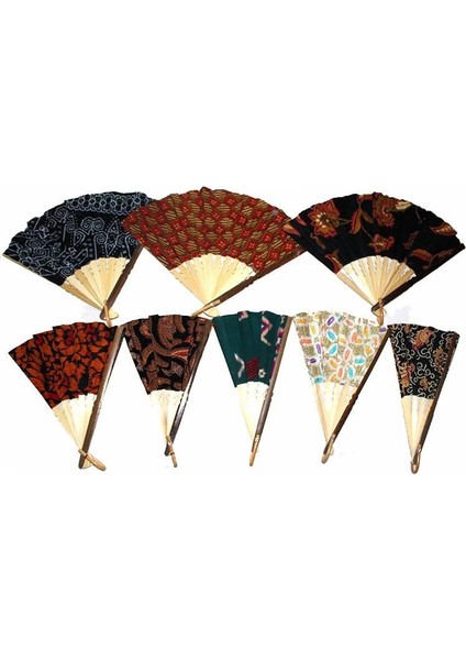 Bambu Bez Yelpaze Küçük ST00159